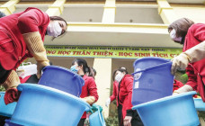 Tẩy trùng trường học, phòng virus corona