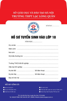 THÔNG BÁO TUYỂN SINH KHOÁ 24 NĂM HỌC 2024-2025