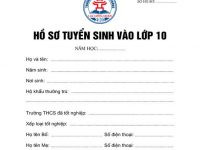THÔNG BÁO TUYỂN SINH LỚP 10 KHÓA 25, NĂM HỌC 2025 -2026